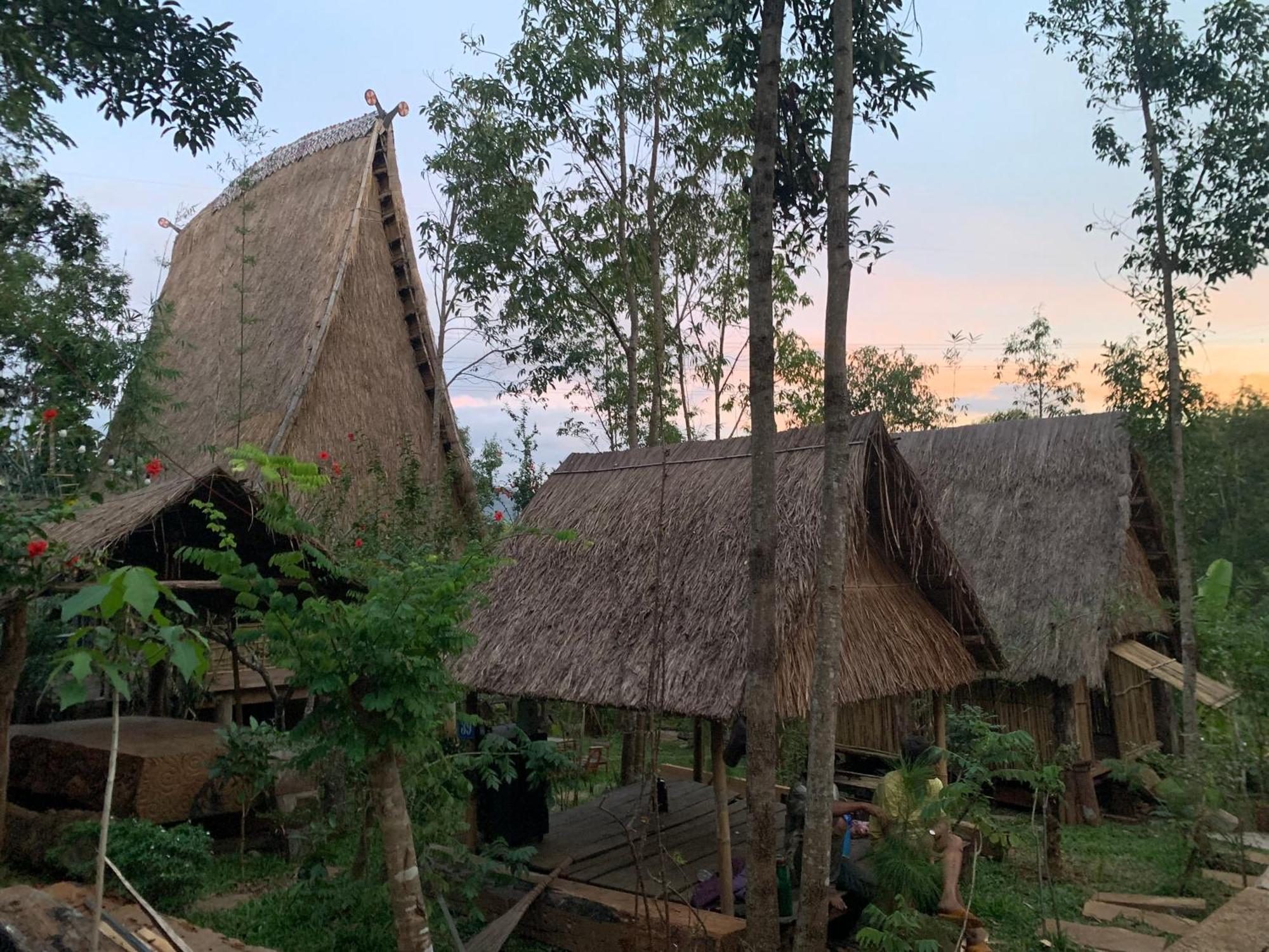 Khu Du Lich Sinh Thai, Nghi Duong Homestay Hoang Anh - Kon Xom Luh Tỉnh Kontum Eksteriør bilde