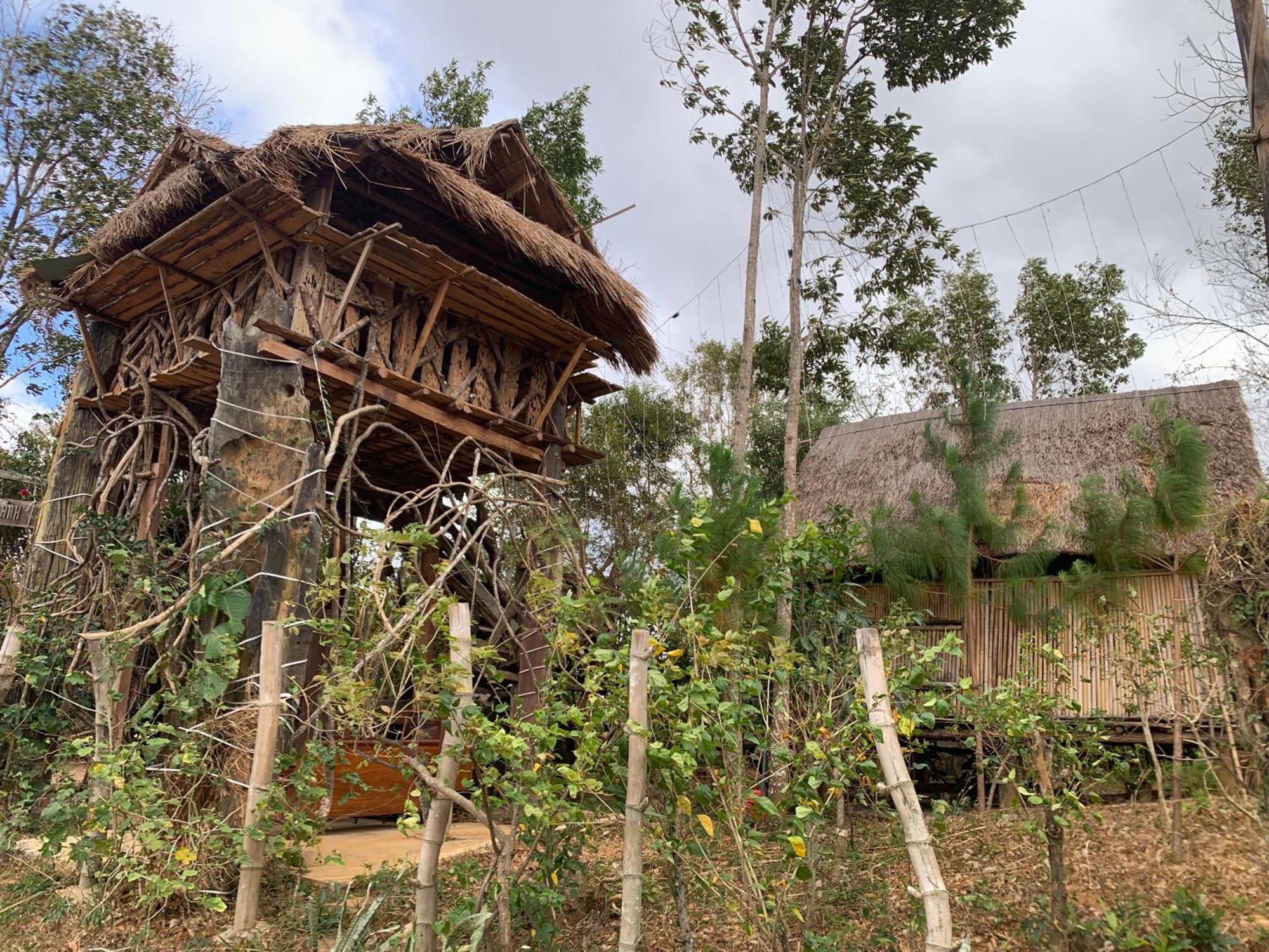 Khu Du Lich Sinh Thai, Nghi Duong Homestay Hoang Anh - Kon Xom Luh Tỉnh Kontum Eksteriør bilde