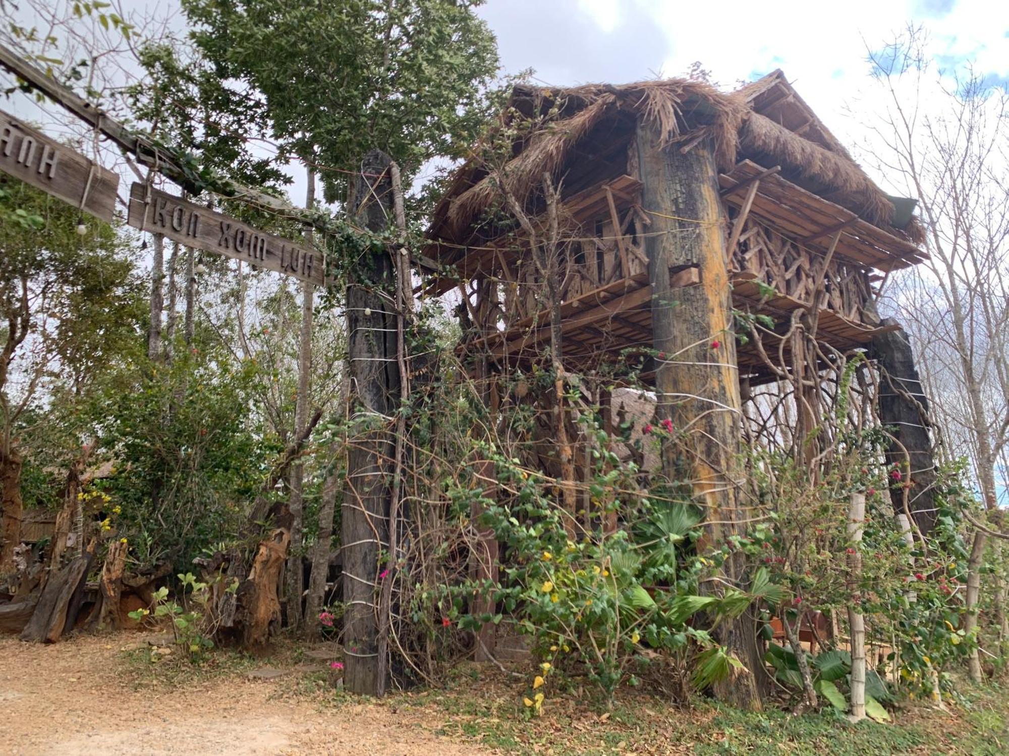 Khu Du Lich Sinh Thai, Nghi Duong Homestay Hoang Anh - Kon Xom Luh Tỉnh Kontum Eksteriør bilde